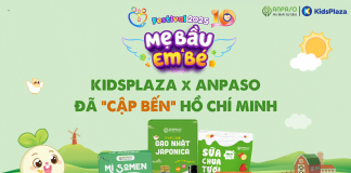 Anpaso đồng hành cùng Kidsplaza trong sự kiện Mẹ bầu và Em bé 2025