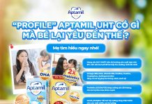 Bí mật dinh dưỡng từ bộ đôi siêu sao Aptamil UHT – sẵn sàng cho bé tỏa sáng