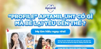 Bí mật dinh dưỡng từ bộ đôi siêu sao Aptamil UHT – sẵn sàng cho bé tỏa sáng