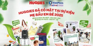 Huggies đồng hành cùng KidsPlaza tại Festival Mẹ bầu & Em bé 2025