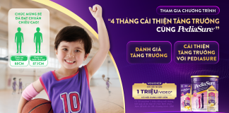 Tham gia chương trình “4 Tháng cải thiện tăng trưởng cùng Pediasure”cùng KidsPlaza