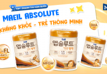MAEIL ABSOLUTE – SỮA TOP 1 DOANH THU HÀN QUỐC VỚI CÔNG THỨC VÀNG TIỆM CẬN SỮA MẸ