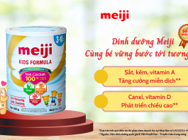 Meiji Kids Formula – Dinh dưỡng toàn diện cho trẻ từ 3-10 tuổi