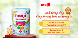 Meiji Kids Formula – Dinh dưỡng toàn diện cho trẻ từ 3-10 tuổi