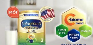 Hướng dẫn pha sữa Enfa C-Sec đúng cách để giữ trọn dưỡng chất cach-pha-sua-enfa-c-sec