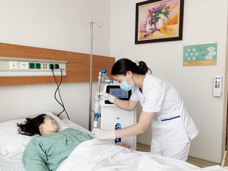 chiếu tia plasma sau sinh bao nhiều lần