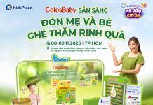 Colosbaby mang “cơn mưa” quà tặng độc quyền đến Festival Mẹ bầu & Em bé 2025 TP.HCM