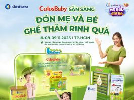 Colosbaby mang “cơn mưa” quà tặng độc quyền đến Festival Mẹ bầu & Em bé 2025 TP.HCM
