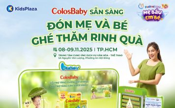 Colosbaby mang “cơn mưa” quà tặng độc quyền đến Festival Mẹ bầu & Em bé 2025 TP.HCM