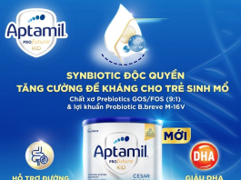 Synbiotic GOS/FOS 9:1 & B.breve M-16V trong Aptamil New Zealand 3 là gì?