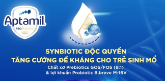 Synbiotic GOS/FOS 9:1 & B.breve M-16V trong Aptamil New Zealand 3 là gì?