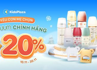 Siêu sale – Moyuum sale đến 20% duy nhất tại KidsPlaza