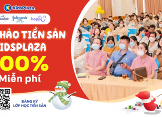 Lịch học tiền sản tháng 12/2025 tại Hà Nội – TP.HCM 100% miễn phí