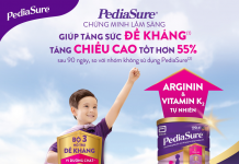 PediaSure đồng hành cùng con trên hành trình phát triển toàn diện