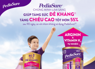PediaSure đồng hành cùng con trên hành trình phát triển toàn diện