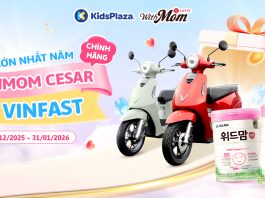 Mua Withmom Cesar chính hãng – Rinh xe máy điện VinFast cực chất