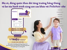 Pediasure – Giải pháp dinh dưỡng giúp trẻ bắt kịp và tiếp tục tăng trưởng