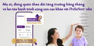 Pediasure – Giải pháp dinh dưỡng giúp trẻ bắt kịp và tiếp tục tăng trưởng