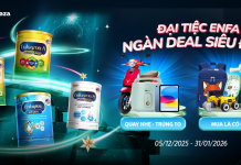 Đại tiệc Enfa tại KidsPlaza: Mua sữa cho con, nhận quà “xịn” cho cả nhà