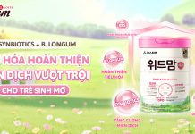 Withmom Cesar: Nữ hoàng tiêu hóa – miễn dịch với 5 bằng sáng chế độc quyền tại Hàn Quốc