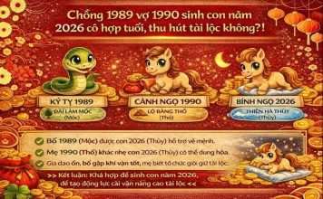 Chồng 1989 vợ 1990 sinh con năm 2026 có hợp tuổi, thu hút tài lộc không?