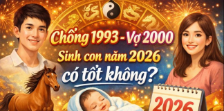 Luận giải chồng 1993 vợ 2000 sinh con năm 2026 có tốt không?