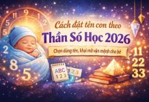 Cách đặt tên con theo thần số học 2026: Chọn đúng tên, khai mở vận mệnh cho bé