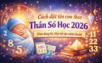 Cách đặt tên con theo thần số học 2026: Chọn đúng tên, khai mở vận mệnh cho bé