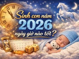 Sinh con năm 2026 ngày giờ nào tốt giúp con thông minh, tài lộc đủ đầy sinh-con-nam-2026-ngay-gio-nao-tot