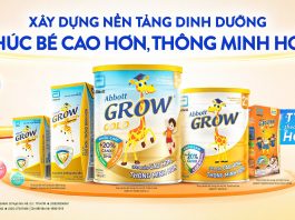 Abbott Grow Gold – nguồn dinh dưỡng chất lượng từ Abbott Hoa Kỳ giúp phát triển chiều cao, trí não, tăng sức đề kháng cho bé