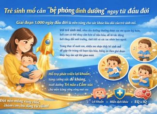 Nền tảng dinh dưỡng cho trẻ sinh mổ: Vì sao Enfa C-Sec được mẹ và bác sĩ tin chọn?