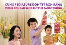 Con bắt kịp đà tăng trưởng: Thành công lớn nhất của mẹ trước thềm tết đến Pediasure