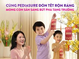 Con bắt kịp đà tăng trưởng: Thành công lớn nhất của mẹ trước thềm tết đến Pediasure