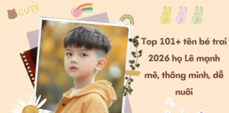 Top 101+ tên bé trai 2026 họ Lê mạnh mẽ, thông minh, dễ nuôi ten-be-trai-2026-ho-le