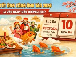 Tết ông Công ông Táo 2026 là vào ngày nào dương lịch? Hướng dẫn đầy đủ nhất