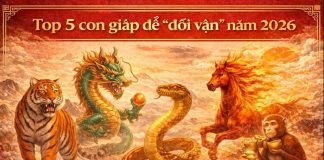 Top 5 con giáp dễ “đổi vận” năm 2026 theo tử vi phong thủy