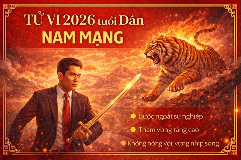 Tổng quan vận khí tuổi Dần năm 2026