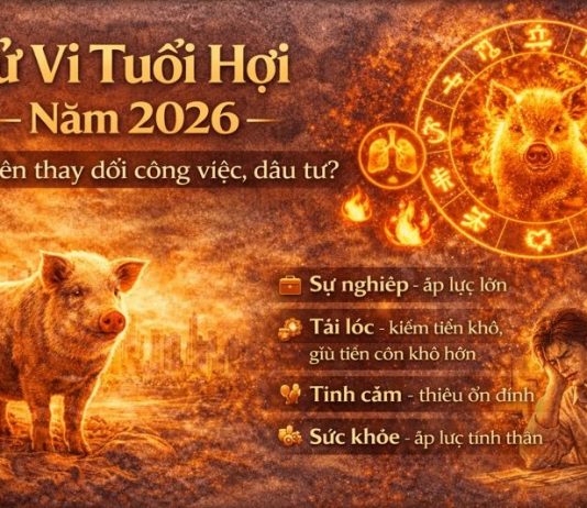 Tử vi tuổi Hợi năm 2026: Có nên thay đổi công việc, đầu tư?