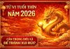Tử vi tuổi Thìn năm 2026: Cẩn trọng điều gì để tránh xui rủi?
