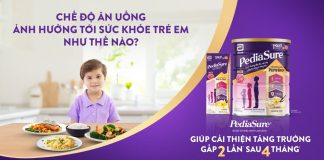 Ăn uống lành mạnh – nền tảng tăng trưởng bền vững cho trẻ