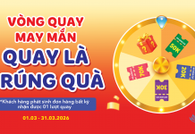 Chương trình “Vòng quay may mắn – Quay là trúng quà” Vong quay-01