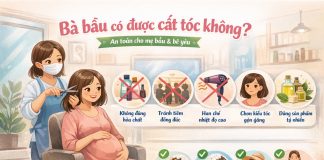 Bà bầu có được cắt tóc không? Giải đáp thắc mắc theo góc nhìn khoa học