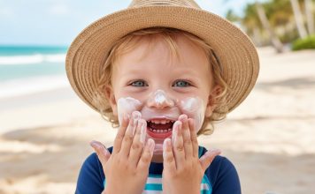 Mùa hè da bé có cần dưỡng ẩm không hay chỉ cần chống nắng?