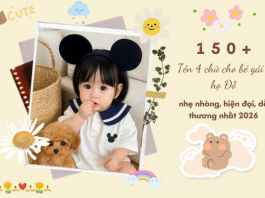 150+ Tên 4 chữ cho bé gái họ Đỗ nhẹ nhàng, hiện đại, dễ thương