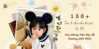 150+ Tên 4 chữ cho bé gái họ Đỗ nhẹ nhàng, hiện đại, dễ thương
