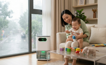 Bí quyết giúp ngôi nhà luôn khô ráo trong mùa nồm để bé thoải mái, ít ốm vặt bi-quyet-giu-nha-kho-thoang-3