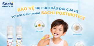 Bọt đánh răng Sachi Postbiotics – Giải pháp bảo vệ nụ cười đầu đời của bé bot-danh-rang-sachi