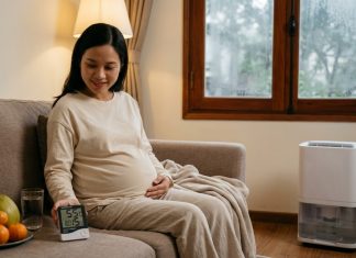 Bà bầu cần lưu ý gì khi thời tiết nồm ẩm để không bị ốm? cham-soc-ba-bau-mua-nom-1