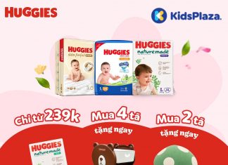 Huggies tung ưu đãi mua 2 tặng 1 tại KidsPlaza tháng 3 ctkm-huggies