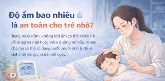 Độ ẩm bao nhiêu là an toàn cho trẻ nhỏ?